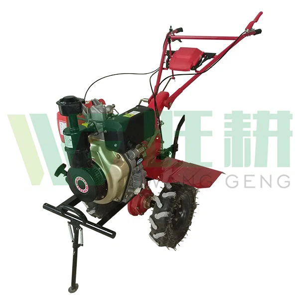 Big Power Kama Engine 186 Tiller Cultivator, Motorblok, May Cay, Disel Gear Driven Tiller