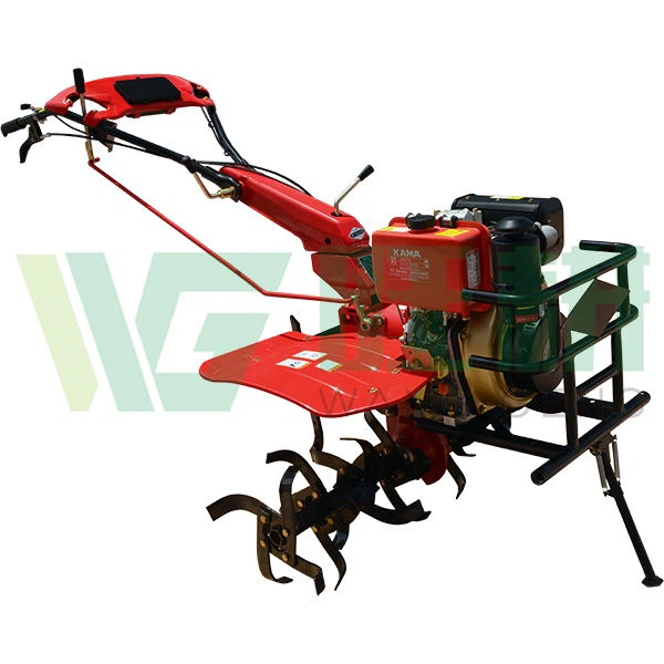 Big Power Kama Engine 186 Tiller Cultivator, Motorblok, May Cay, Disel Gear Driven Tiller