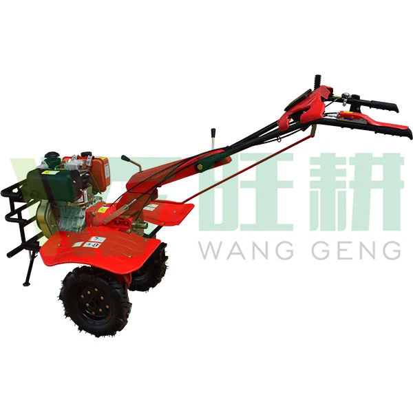 Big Power Kama Engine 186 Tiller Cultivator, Motorblok, May Cay, Disel Gear Driven Tiller